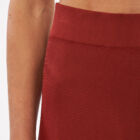 long A-line shape skirt in 100% viscose