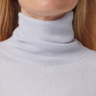 turtle neck sweater in extrafine merino